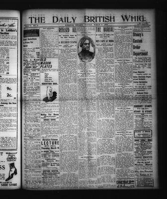 Daily British Whig (1850), 13 Mar 1906