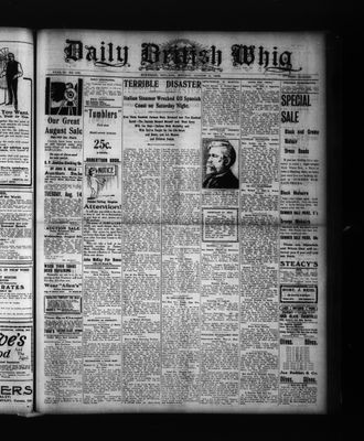 Daily British Whig (1850), 6 Aug 1906