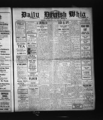 Daily British Whig (1850), 9 Feb 1907