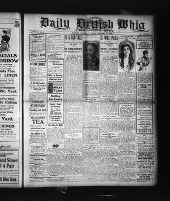 Daily British Whig (1850), 16 Feb 1907