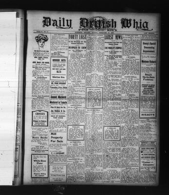 Daily British Whig (1850), 25 Feb 1907