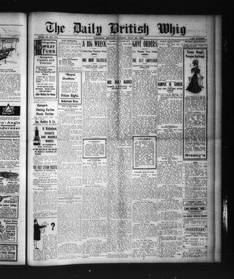 Daily British Whig (1850), 22 Jul 1907