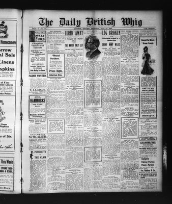 Daily British Whig (1850), 25 Jul 1907