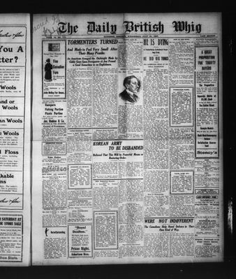 Daily British Whig (1850), 31 Jul 1907