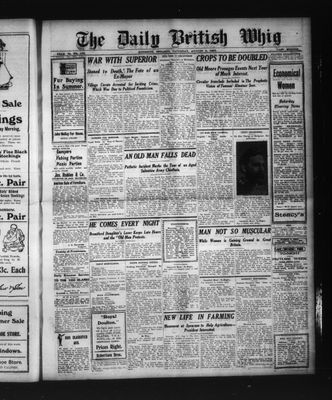 Daily British Whig (1850), 3 Aug 1907