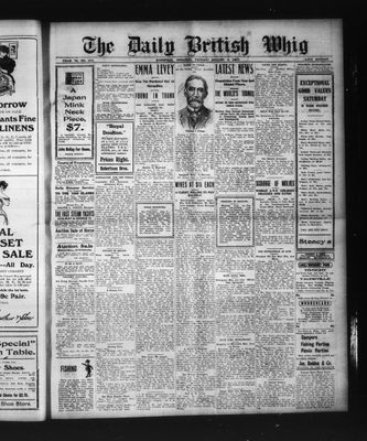 Daily British Whig (1850), 9 Aug 1907