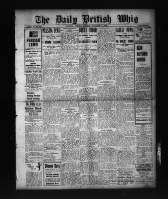 Daily British Whig (1850), 3 Sep 1907