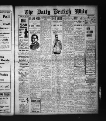 Daily British Whig (1850), 4 Sep 1907