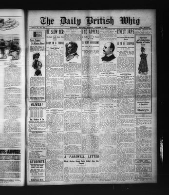 Daily British Whig (1850), 7 Oct 1907