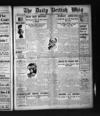 Daily British Whig (1850), 11 Oct 1907