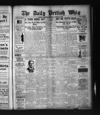 Daily British Whig (1850), 16 Oct 1907