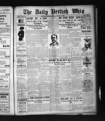 Daily British Whig (1850), 18 Oct 1907