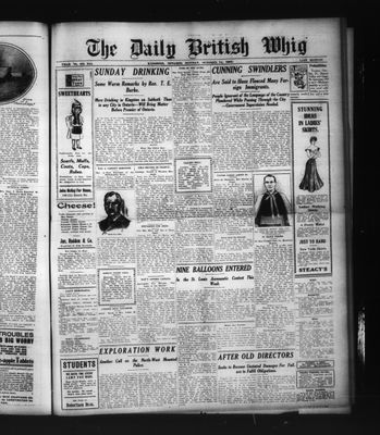 Daily British Whig (1850), 21 Oct 1907