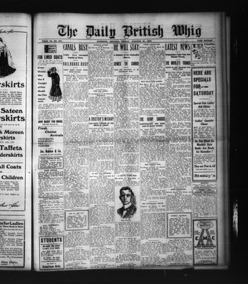 Daily British Whig (1850), 25 Oct 1907