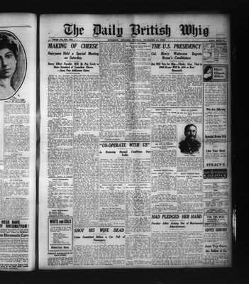 Daily British Whig (1850), 18 Nov 1907