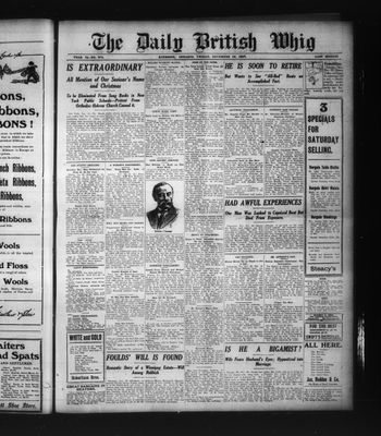 Daily British Whig (1850), 22 Nov 1907