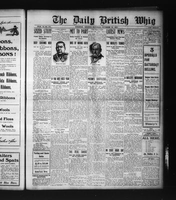 Daily British Whig (1850), 23 Nov 1907