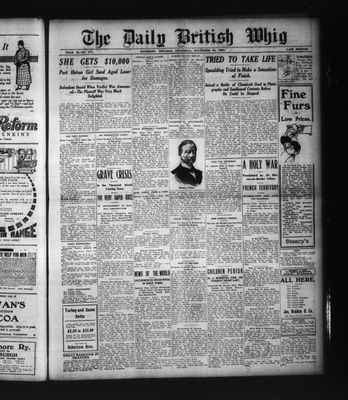 Daily British Whig (1850), 28 Nov 1907