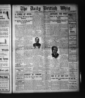 Daily British Whig (1850), 30 Nov 1907