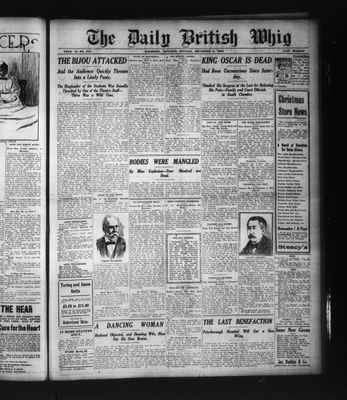 Daily British Whig (1850), 9 Dec 1907