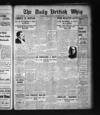 Daily British Whig (1850), 12 Dec 1907