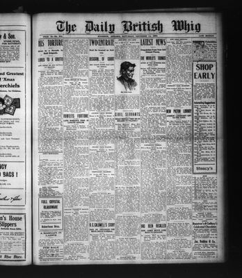 Daily British Whig (1850), 14 Dec 1907