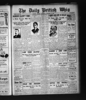 Daily British Whig (1850), 18 Dec 1907