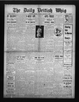 Daily British Whig (1850), 4 Feb 1908