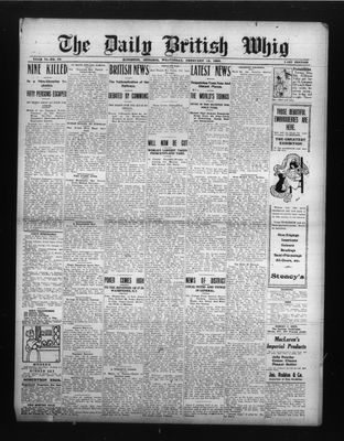 Daily British Whig (1850), 12 Feb 1908