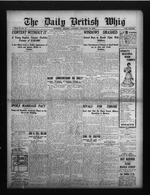 Daily British Whig (1850), 22 Feb 1908