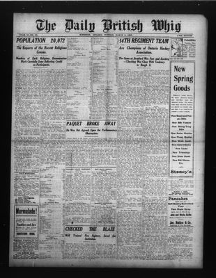 Daily British Whig (1850), 3 Mar 1908