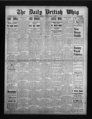 Daily British Whig (1850), 9 Mar 1908