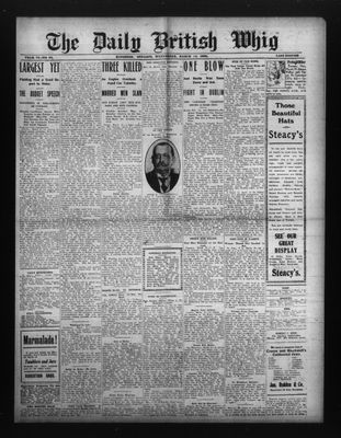 Daily British Whig (1850), 18 Mar 1908