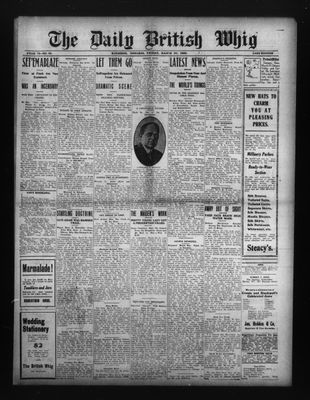 Daily British Whig (1850), 20 Mar 1908