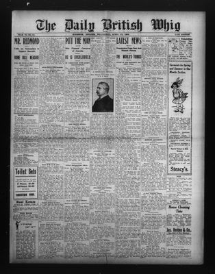 Daily British Whig (1850), 22 Apr 1908