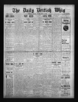 Daily British Whig (1850), 27 Apr 1908