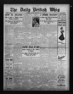 Daily British Whig (1850), 13 May 1908