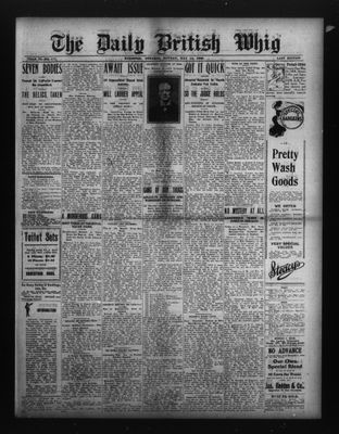 Daily British Whig (1850), 18 May 1908