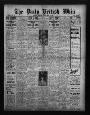 Daily British Whig (1850), 22 May 1908