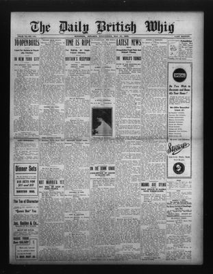 Daily British Whig (1850), 27 May 1908