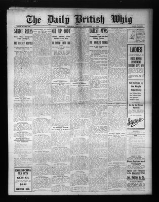 Daily British Whig (1850), 4 Sep 1908