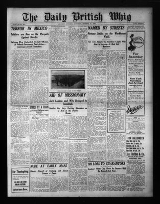 Daily British Whig (1850), 31 Oct 1908