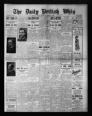 Daily British Whig (1850), 4 Nov 1908