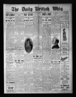 Daily British Whig (1850), 5 Nov 1908