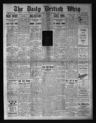 Daily British Whig (1850), 5 Dec 1908