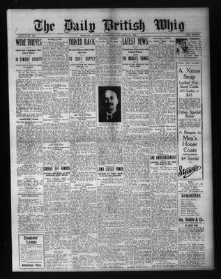 Daily British Whig (1850), 23 Dec 1908