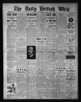 Daily British Whig (1850), 9 Feb 1909