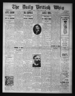 Daily British Whig (1850), 25 Mar 1909