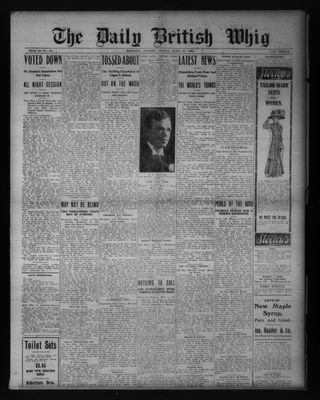 Daily British Whig (1850), 16 Apr 1909