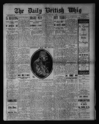 Daily British Whig (1850), 1 May 1909